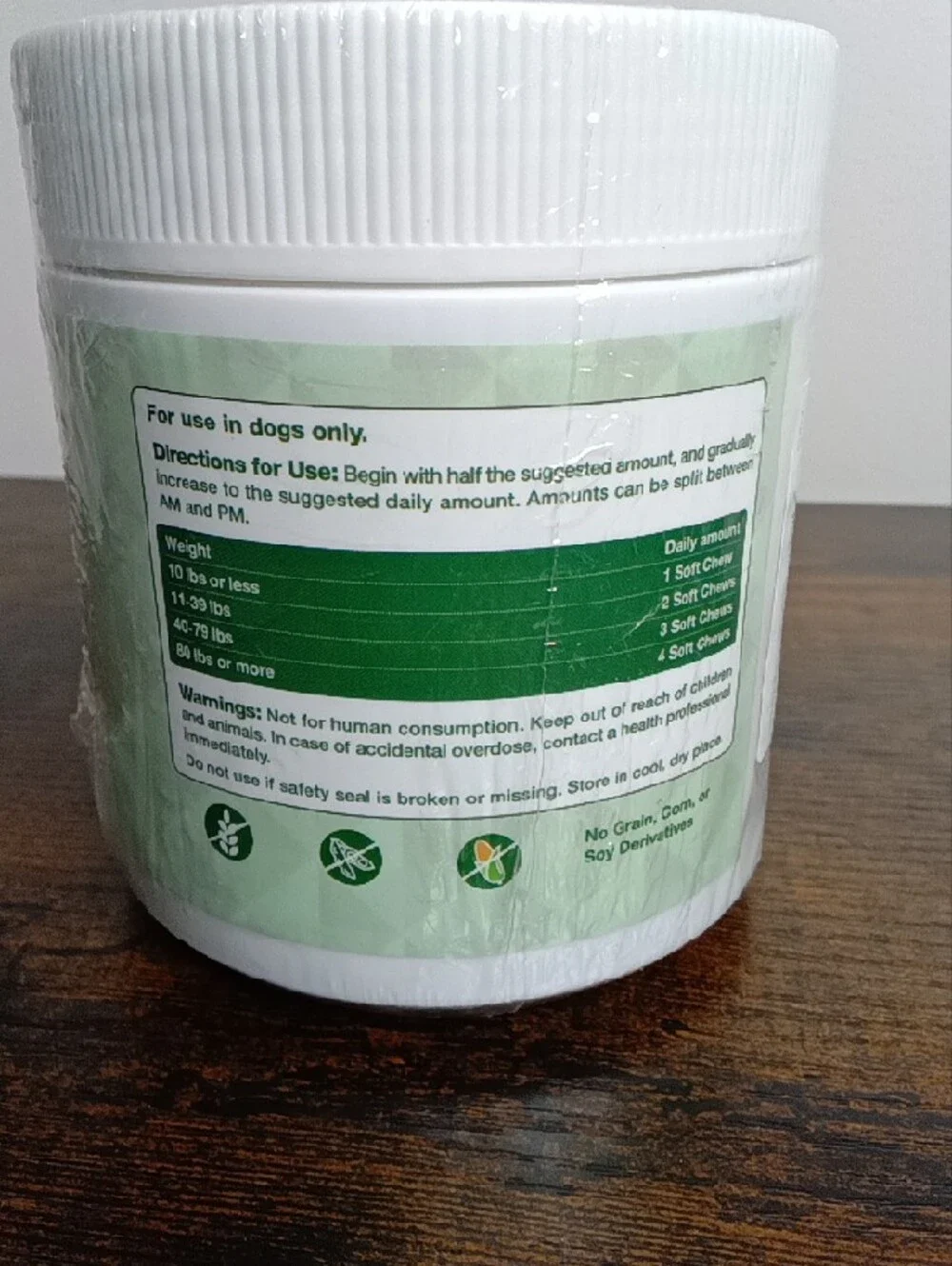 Drloton Dog 🐶 Allergy & Itch Relief 180 Soft Chews